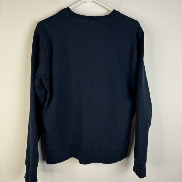 NN07 No Nationality Barrow Crewneck Sweatshirt Pullover Navy Blue M - Picture 2 of 7